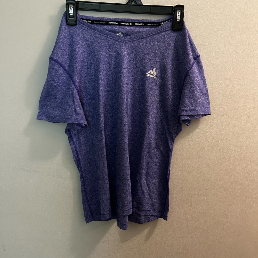 Adidas unisex Purple T-Shirt